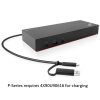 DOCKING STATION LENOVO 40AF0135EU IBRIDO USB-C CON USB-A BLA