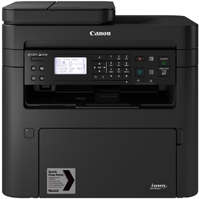 STAMPANTE CANON MFC LASER I-SENSYS MF264DW 2925C016 A4 3IN1 STAMPANTE CANON MFC LASER I-SENSYS MF264DW 2925C016 A4 3IN1
