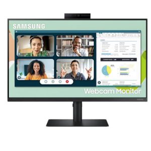 MONITOR SAMSUNG LCD IPS LED 24" WIDE S24VA 5MS MM FHD BLACK