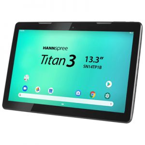 TABLET 13.3" HANNSPREE TITAN3 SN14TP1BAS WIFI BLACK DC JACK(