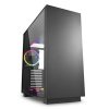 CABINET ATX SHARKOON PURE STEEL RGB NERO 7SLOT 47