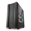 CABINET ATX SHARKOON REV220 RGB NERO 7SLOT 48X21