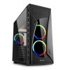 CABINET ATX SHARKOON NIGHT SHARK RGB NERO 7SLOT 50X21X47