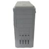 CABINET ATX MIDDLE TOWER TU MOD. 119 300W ALLIED TECH SILVER