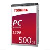 HARD DISK NB SATA3 2.5" 500GB TOSHIBA L200 HDWK105UZSVA 5400