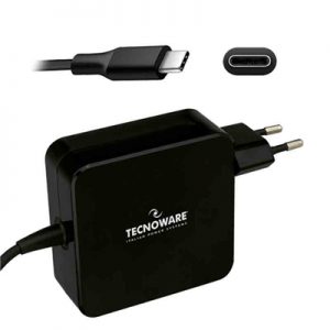 ALIMENTATORE USB-C DA CASA TECNOWARE FAU17563 NERO IN 100/24