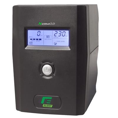 UPS ELSIST NEMO2.0 300 - 3000VA LCD USB+SW UPS ELSIST NEMO2.0 300 - 3000VA LCD USB+SW