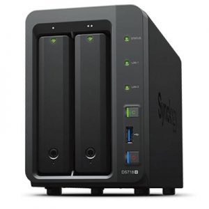 NAS SYNOLOGY DS718+ X 2HD 3.5"/2.5"SATA2/3-NO HD- QUADCORE 1