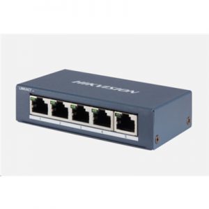 SWITCH 5P GIGABIT  RJ45  HIKVISION DS-3E0505-E DESKTOP STEEL