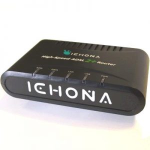 MODEM ADSL2+ ROUTER ICHONA ART21GSU  1P ETHERNET RJ45 + 1P U