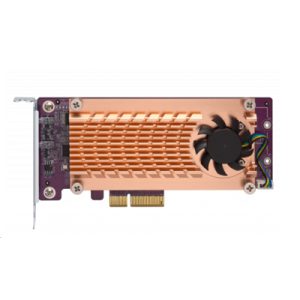 SCHEDA ESPANSIONE SSD SATA QNAP QM2-2S-220A  DUAL M.2 22110/