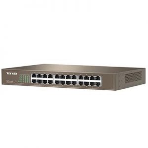 SWITCH 24P LAN 10/100M TENDA TEF1024D  DESKTOP - METALLO  -