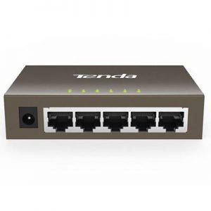 SWITCH 5P LAN GIGABIT TENDA TEG1005D DESKTOP SUPP.AUTOPOLARI