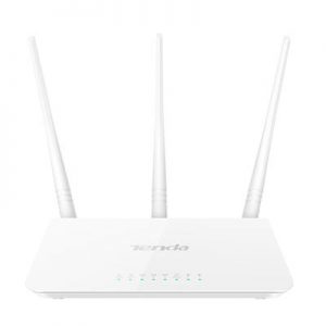 WIRELESS N ROUTER 300M TENDA F3 -2T2R 3P 10/100M - 2ANT. FI