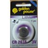 BATTERIA LITHIUM CR2016 TIPO BOTTONE GOLDENPOWER DA 3V ULTRA