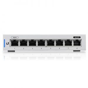 SWITCH 8P LAN GIGABIT UBIQUITI UNIFI US-8 - 1P POE PASSTHROU
