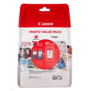 MULTIPACK CANON PG-560XL/CL-561XL/CARTA FOTOGR 3712C004 X TS