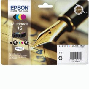 MULTIPACK EPSON 16 "PENNA E CRUCIVERBA" C13T16264010/12 4INK