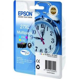 MULTIPACK EPSON 27XL "SVEGLIA" C13T27154012 3 COLORI X WF-71