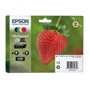 MULTIPACK EPSON 29XL "FRAGOLA" C13T29964010/12 4 COLORI X XP