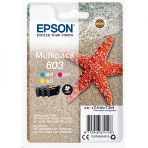 MULTIPACK EPSON 603 "STELLA MARINA" C13T03U54010 3COL C/M/Y