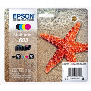 MULTIPACK EPSON 603 "STELLA MARINA" C13T03U64010 4COL BK/C/M