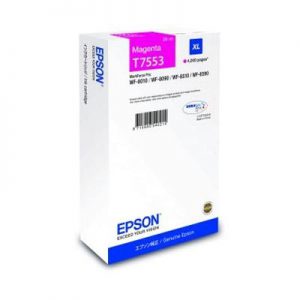 CARTUCCIA EPSON T7553 XL C13T755340 MAGENTA 4.000PG. X WF-80