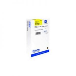 CARTUCCIA EPSON T7554 XL C13T755440 GIALLO 4.000PG. X WF-801