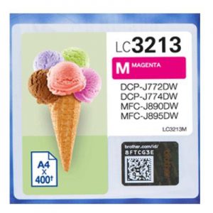 CARTUCCIA BROTHER LC3213M MAGENTA 400 PGG X MFC-J491DW/DCP-J