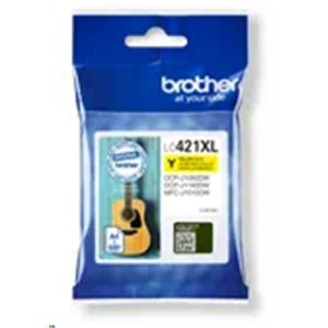 CARTUCCIA BROTHER LC421XLY GIALLO 500PG X DCP-J1050DW / MFC-