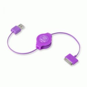 CAVO IPOD E IPHONE RETRATTILE USB 2.0 SYNC/CHARGE EUIPODUSBR