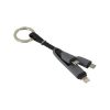 CAVO DA RICARICA TRA SMARTPHONE ATLANTIS P019-RC-MLMM NERO