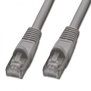 CAVO RETE CAT.5E-UTP GRIGIO -NON SCHERMATO 1MT LINDY 45962 -
