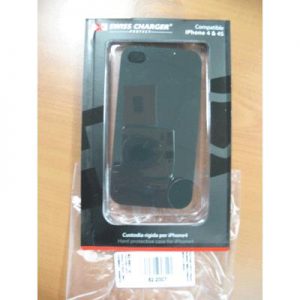 CUSTODIA X APPLE IPHONE4 SCP80001 SWISS CHARGER MODELLO RIGI