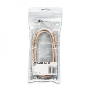 CAVO RETE CAT.5E-UTP (CAVO PATCH) ATLANTIS P019-LAN_5E-U-2 -