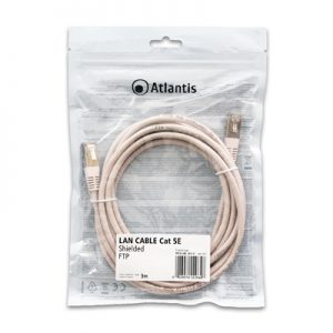CAVO RETE CAT.5E-FTP (CAVO PATCH) SCHERMATO ATLANTIS P019-LA