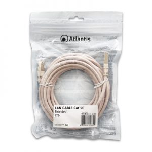 CAVO RETE CAT.5E-FTP (CAVO PATCH) SCHERMATO ATLANTIS P019-LA