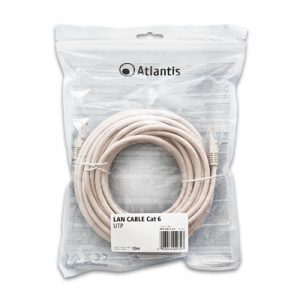 CAVO RETE CAT.6 UTP (CAVO PATCH) ATLANTIS P019-LAN_6-U-X - 1
