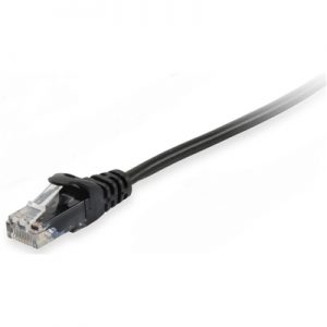 CAVO RETE CAT.5E-U/UTP NERO NON  SCHERMATO 5MT EQUIP 825454