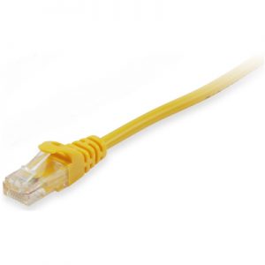 CAVO RETE CAT.5E-U/UTP GIALLO NON SCHERMATO 5MT EQUIP 825464