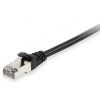 CAVO RETE CAT.5E-F/UTP NERO NON SCHERMATO 1MT EQUIP 225450 -
