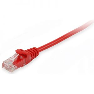 CAVO RETE CAT.5E-U/UTP ROSSO NON  SCHERMATO 10MT EQUIP 82542