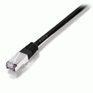 CAVO RETE CAT.5E-F/UTP NERO 5MT EQUIP 205914 - EAN: 40158672