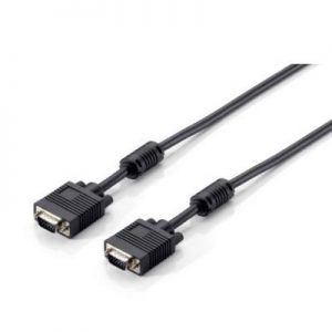 CAVO MONITOR SVGA M/M 1MT EQUIP 118810 NERO  D-SUB- EAN: 401