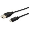 CAVO USB2.0 1MT EQUIP 128594 NERO A-MICRO B M/M- EAN: 401586