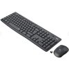 TASTIERA+MOUSE WIRELESS LOGITECH RETAIL MK295 USB NERO SILEN