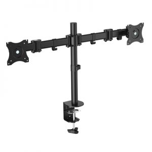 STAFFA X DOPPIO MONITOR DA TAVOLO 13"-27" EQUIP 650115 SUPP.
