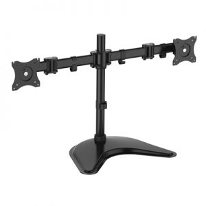 SUPPORTO X DOPPIO MONITOR DA TAVOLO 13"-27" EQUIP 650118 SUP