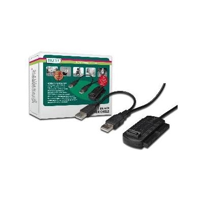 ADATTATORE DA USB2.0 A IDE E SATA DIGITUS DA70148 CON ADATT. ADATTATORE DA USB2.0 A IDE E SATA DIGITUS DA70148 CON ADATT.
