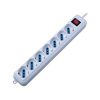 MULTIPRESA 7P ATLANTIS P011-SL3007-W (7 SCHUKO/ITA-BIPASSO)